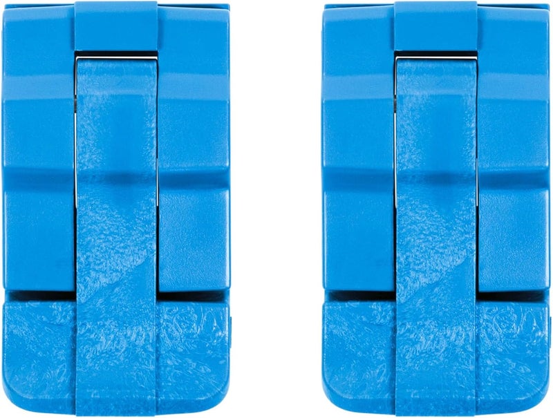 2 Pelican Blue Replacement Double Throw Medium Latches. Fits Protector Series.